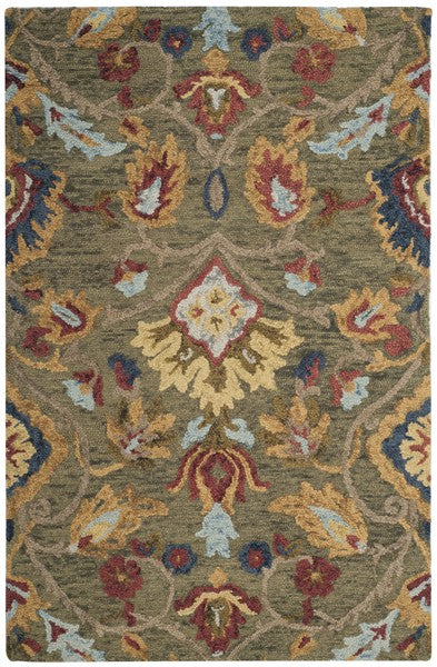 safavieh clearance blossom blm402b green rug