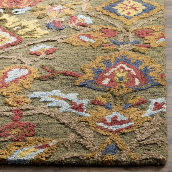 safavieh clearance blossom blm402b green rug