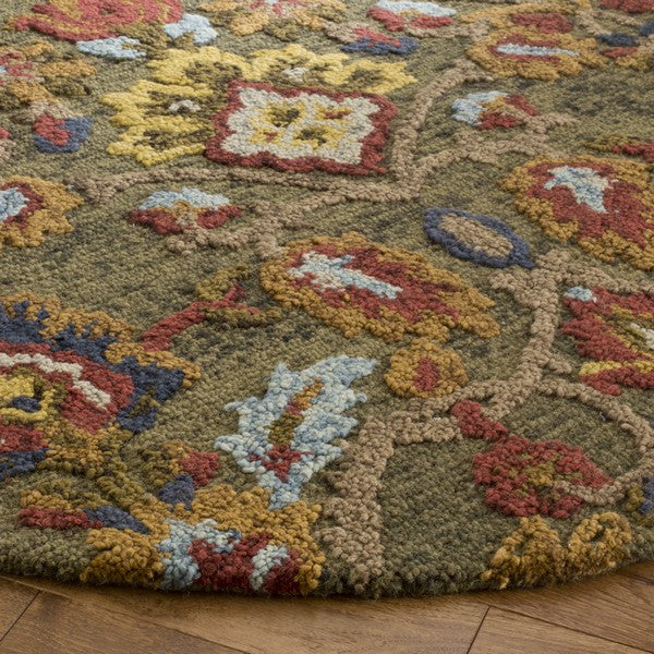 safavieh clearance blossom blm402b green rug