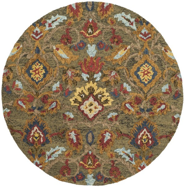 safavieh clearance blossom blm402b green rug