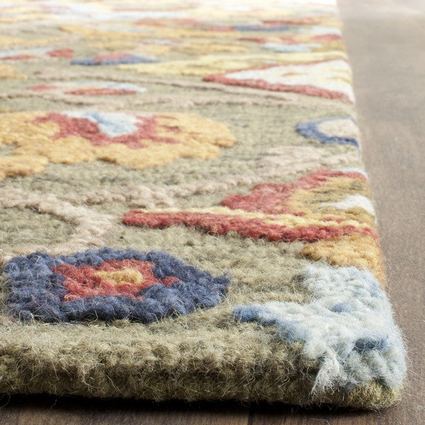 safavieh clearance blossom blm402b green rug
