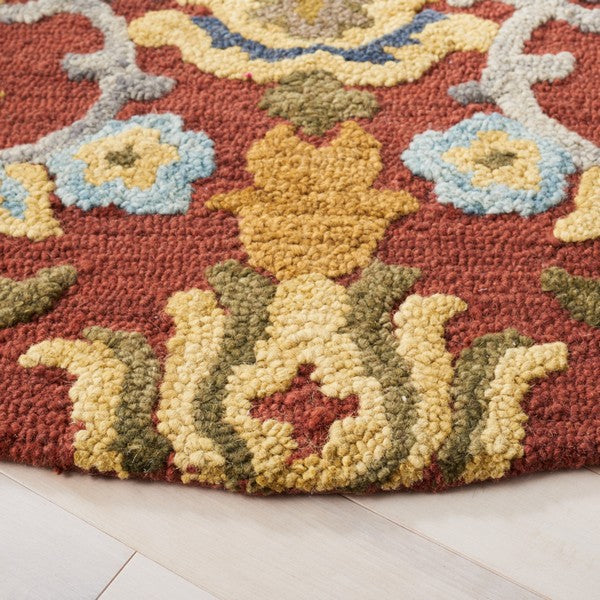 safavieh clearance blossom blm402q red rug