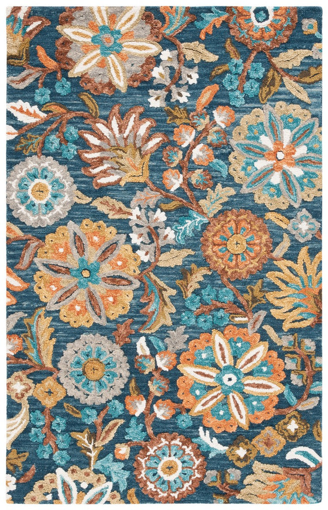 safavieh clearance blossom blm409m blue rug