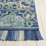 safavieh clearance blossom blm422a navy rug