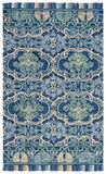 safavieh clearance blossom blm422a navy rug