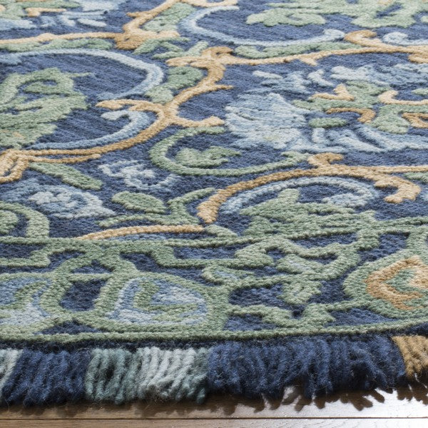 safavieh clearance blossom blm422a navy rug