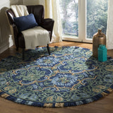 safavieh clearance blossom blm422a navy rug