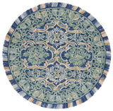 safavieh clearance blossom blm422a navy rug