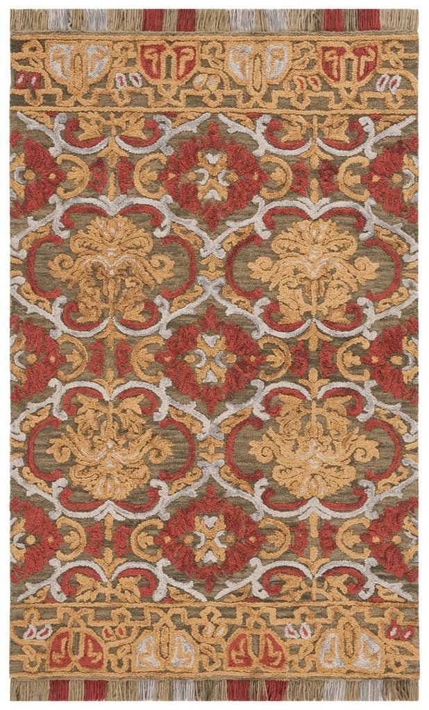safavieh clearance blossom blm422b green rug