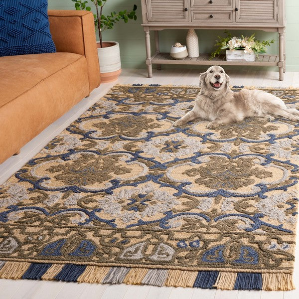 safavieh clearance blossom blm422d gold rug