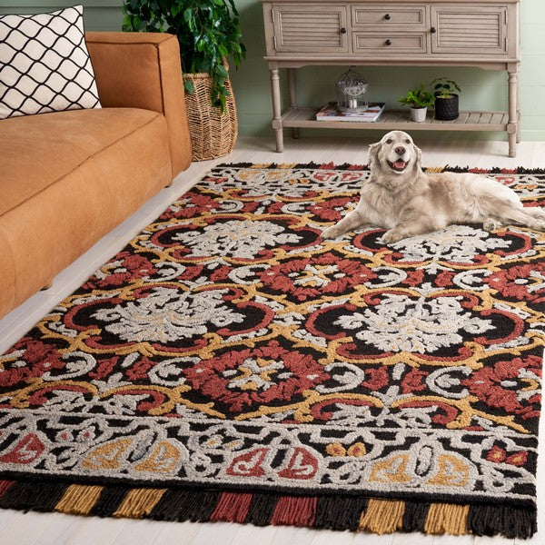 safavieh clearance blossom blm422h charcoal rug