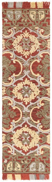 safavieh clearance blossom blm422q red rug