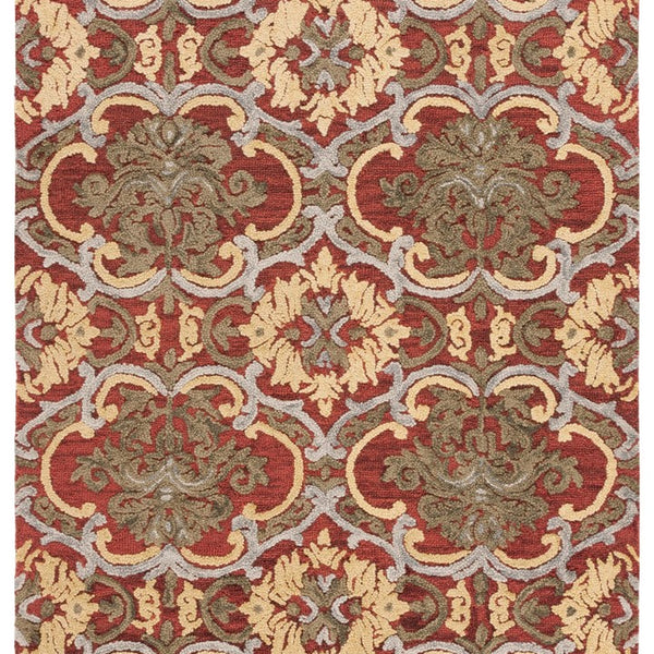 safavieh clearance blossom blm422q red rug