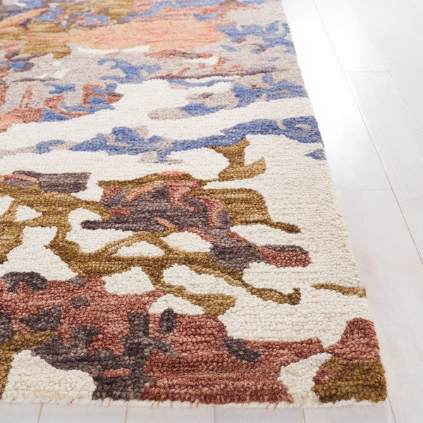 safavieh clearance blossom blm460p rust rug