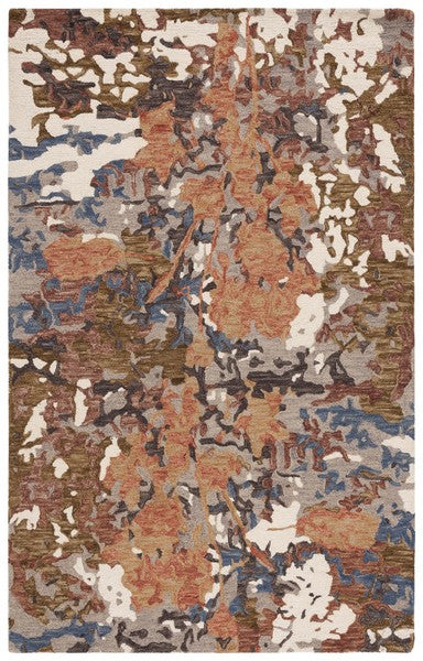safavieh clearance blossom blm460p rust rug