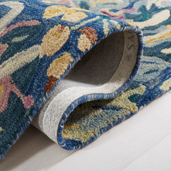 safavieh clearance blossom blm463l light blue rug