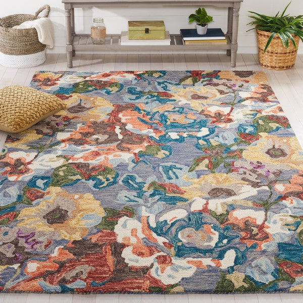 safavieh clearance blossom blm464l light blue rug