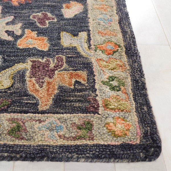 safavieh clearance blossom blm465h dark grey rug