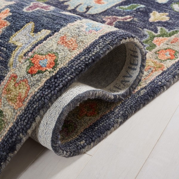 safavieh clearance blossom blm465h dark grey rug