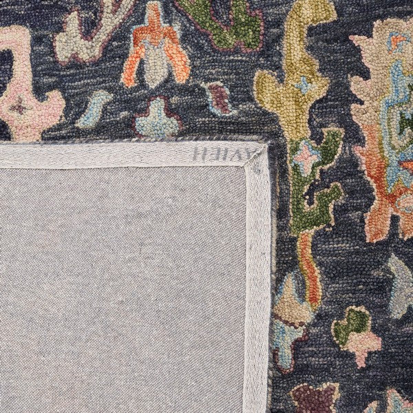 safavieh clearance blossom blm465h dark grey rug