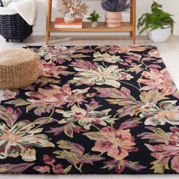 safavieh clearance blossom blm467z black rug