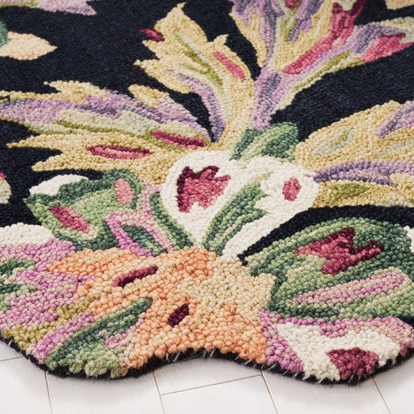 safavieh clearance blossom blm467z black rug
