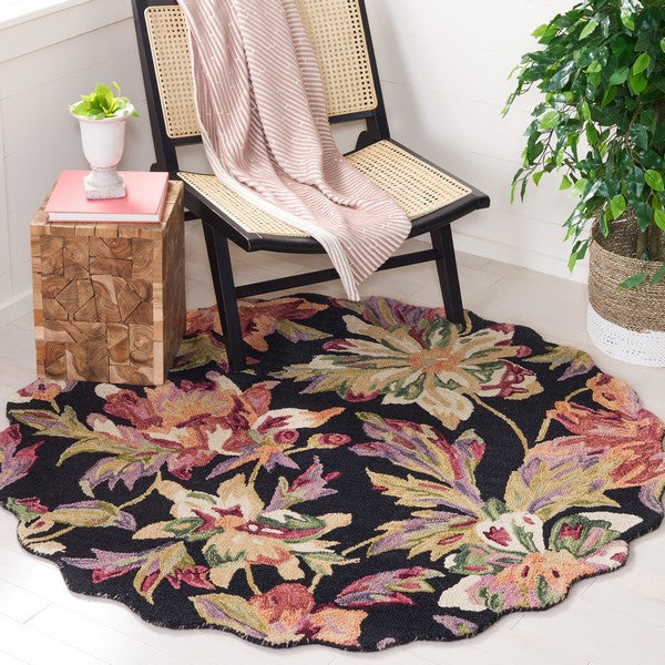 safavieh clearance blossom blm467z black rug