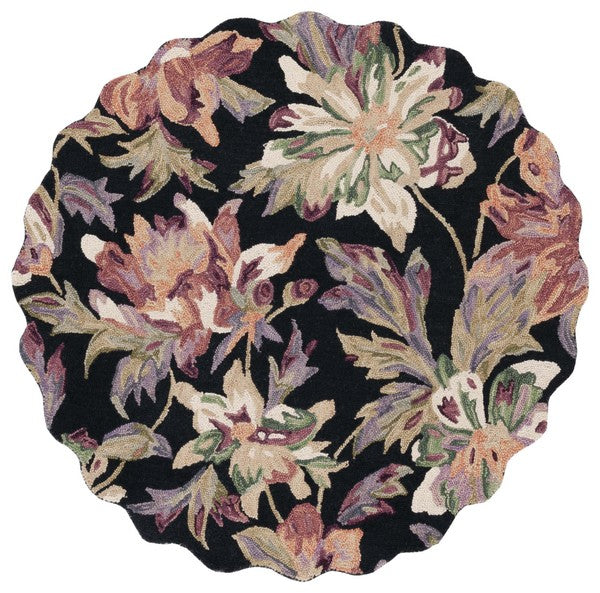 safavieh clearance blossom blm467z black rug