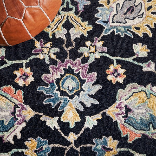 safavieh clearance blossom blm473z black rug