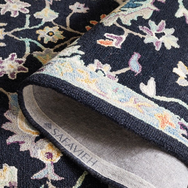 safavieh clearance blossom blm473z black rug