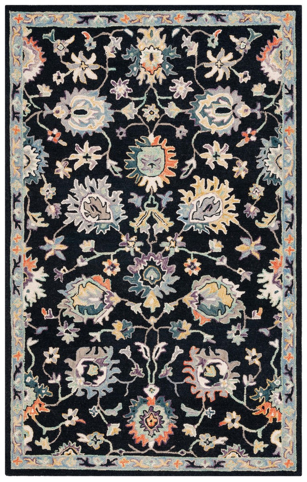 safavieh clearance blossom blm473z black rug