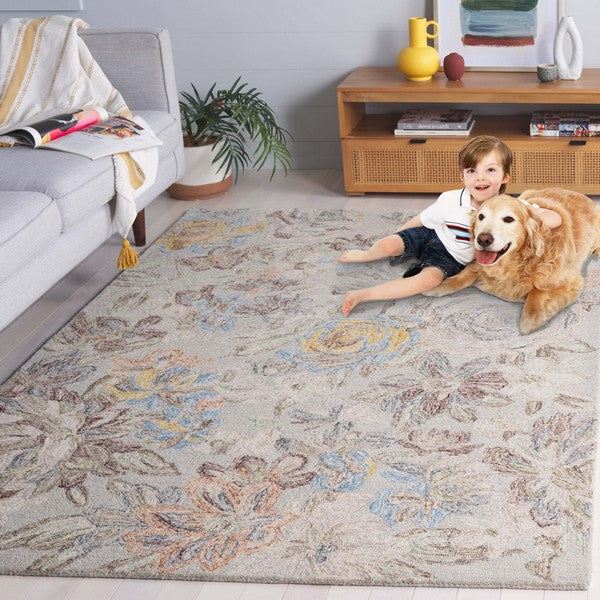safavieh clearance blossom blm556f grey rug