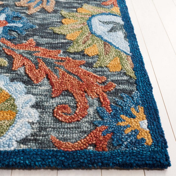 safavieh clearance blossom blm565h charcoal rug