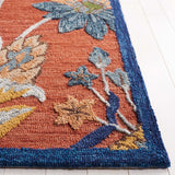 safavieh clearance blossom blm567p orange rug