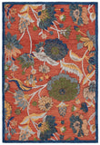 safavieh clearance blossom blm567p orange rug