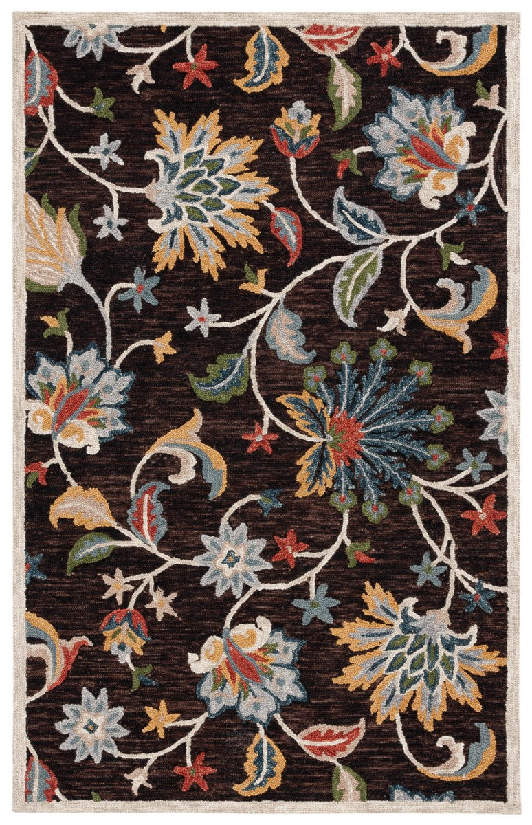 safavieh clearance blossom blm568t brown rug
