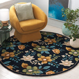 safavieh clearance blossom blm571n navy rug
