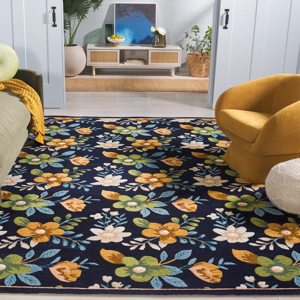 safavieh clearance blossom blm571n navy rug