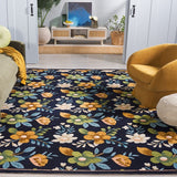 safavieh clearance blossom blm571n navy rug
