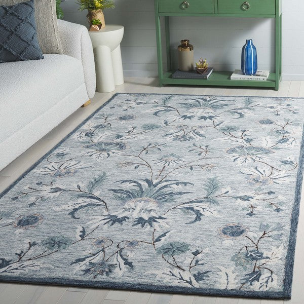 safavieh clearance blossom blm572f grey rug
