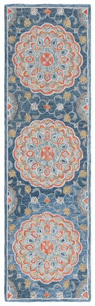 safavieh clearance blossom blm690m blue rug