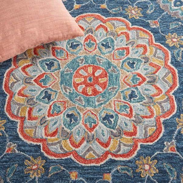 safavieh clearance blossom blm690m blue rug
