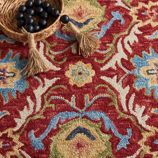 safavieh clearance blossom blm691q red rug