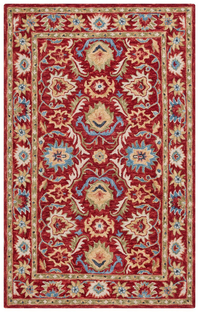 safavieh clearance blossom blm691q red rug