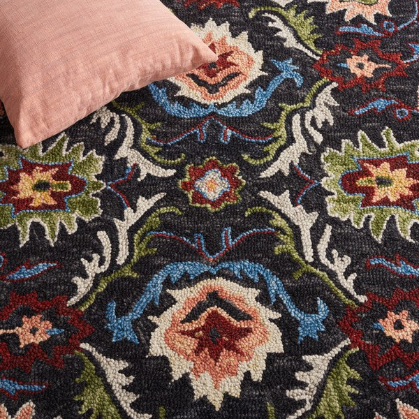 safavieh clearance blossom blm691z black rug
