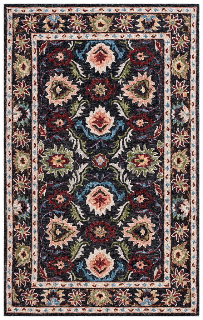 safavieh clearance blossom blm691z black rug