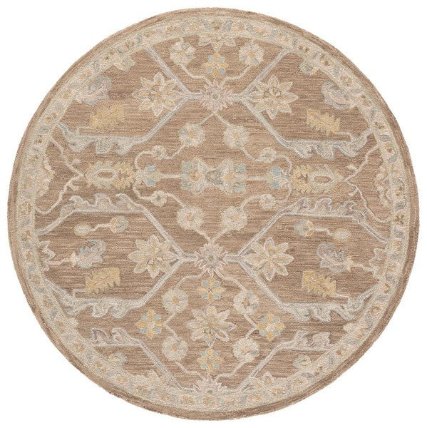 safavieh clearance blossom blm701t light brown rug