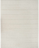 Hauteloom Bolinger BLNG White Woven/Flatwoven Wool Rug