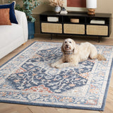 safavieh clearance blair washable blr246n navy rug