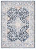 safavieh clearance blair washable blr246n navy rug